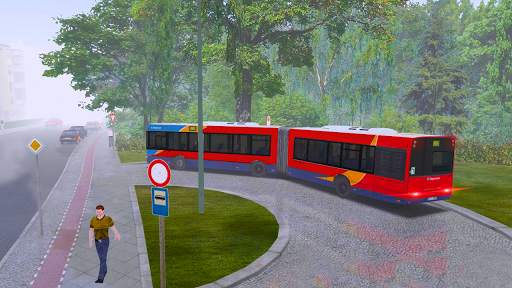 Jogo de ônibus do metrô: City Bus Drive Simulator screenshot 3