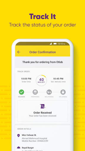 Otlob - Food Delivery screenshot 8
