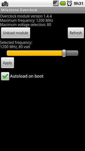 Milestone Overclock screenshot 1
