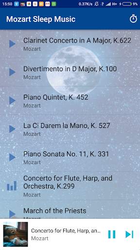 Mozart Sleep Music screenshot 1