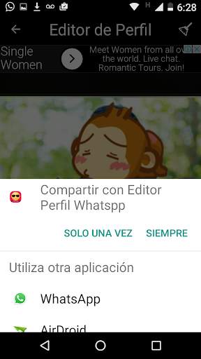 Editor de Perfil 7 تصوير الشاشة