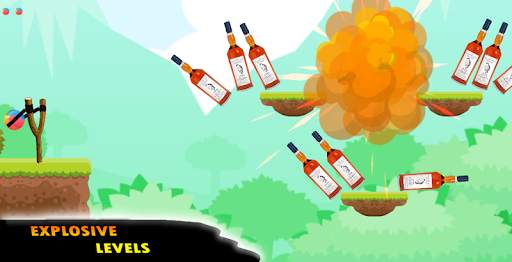 Knock Down Bottles :slingshot screenshot 3