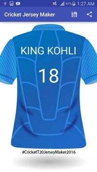 Cricket Jersey Maker screenshot 2
