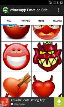Emotion Color Sticker Whatsapp screenshot 7