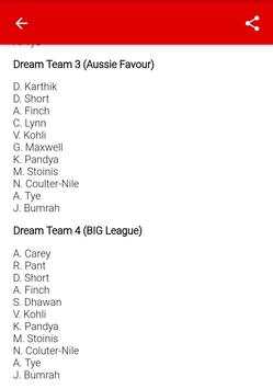 Dream11 Players screenshot 5