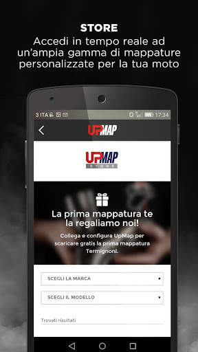 UpMap screenshot 2