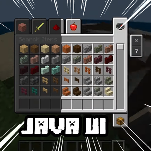 Java UI Texture Pack Mod MCPE icon
