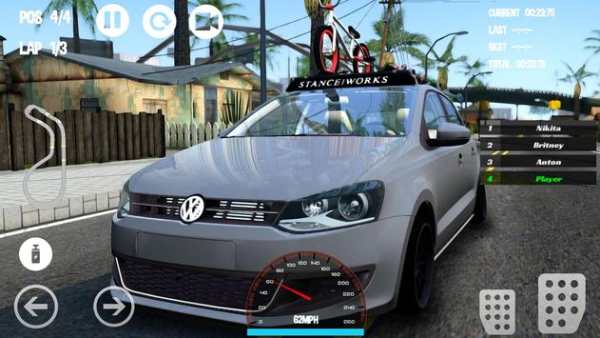 Car Racing Volkswagen Game screenshot 2