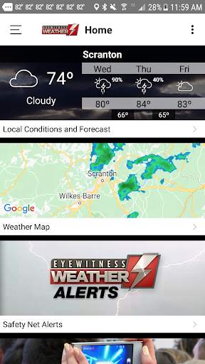 Eyewitness Weather WBRE WYOU screenshot 1