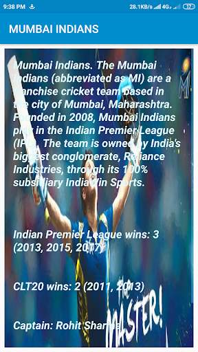 MUMBAI INDIANS FAN CLUB screenshot 4