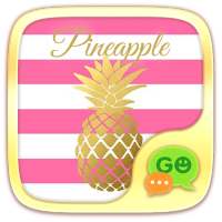 (FREE) GO SMS PINEAPPLE THEME logo
