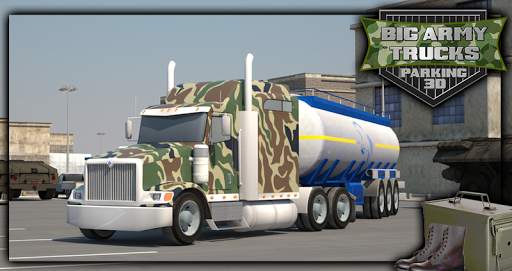 Big Army Trucks Parking 3D screenshot 12