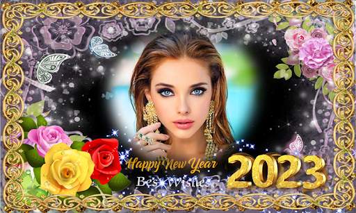 New year photo frame 2023 screenshot 3