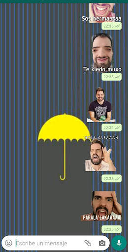 La Faraona Stickers WhatsApp screenshot 2