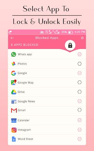 App Blocker For Android screenshot 1