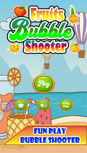 Fruits Bubble Shooter Games screenshot 2