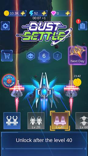 Dust Settle 3D - Galaxy Attack screenshot 8