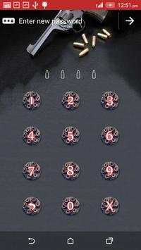 Gun App Lock Theme 3 تصوير الشاشة