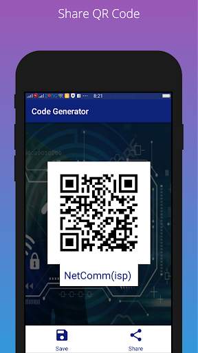 Wifi QR Code Scanner: Barcode Show Wifi password screenshot 4