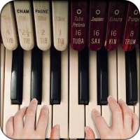 Real Piano - Play and Learn Piano Keyboard 2018 logo