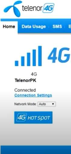 Telenor WiFi Device screenshot 1