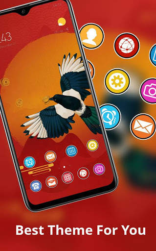 Auspicious to send Good Luck More Money bird theme screenshot 2
