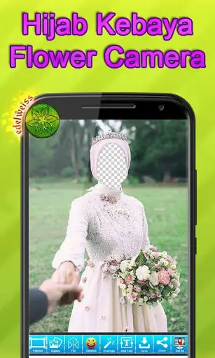 Kebaya Hijab Bunga Camera screenshot 3