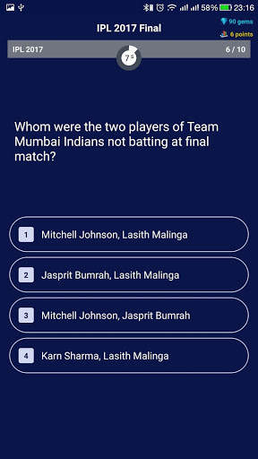 Cricket Quiz screenshot 7