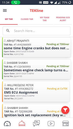 Mobile TEKnet App screenshot 3