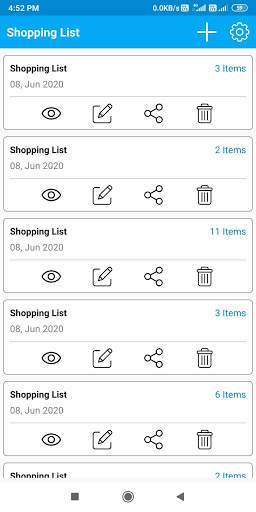 Shopping List screenshot 2