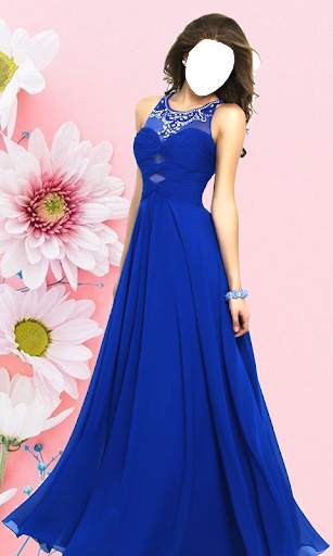 Women Long Dress Photo Suits screenshot 8