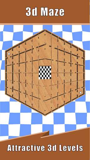 Wooden Labyrinth Maze Puzzle 3D screenshot 7