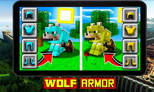 Mod Wolf Armor Addon screenshot 1
