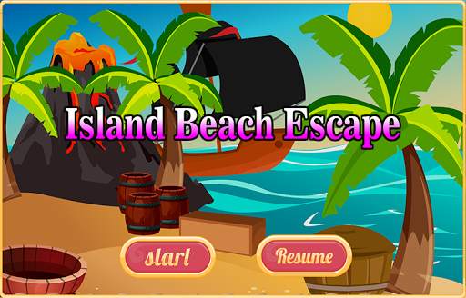 Free New Escape Game 84 Island Beach Escape screenshot 1