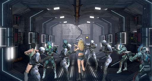 Hero Girls : Survival Zombie Shooter Game (RPG) screenshot 1