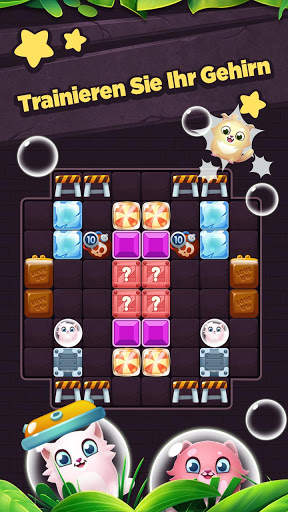 Classic Block Puzzle Game 1010: Free Cat Pop Game screenshot 4