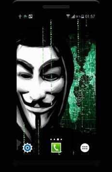 Anonymous Live Wallpaper Hack screenshot 2