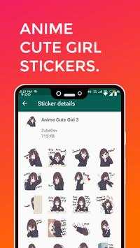 Cute & Funny Girls Sticker screenshot 9