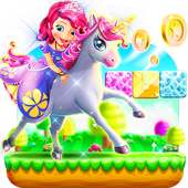 princess sofia adventure unicorn games for girls logo
