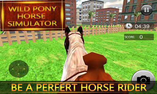 Wild Pony Horse Simulator 3D screenshot 5