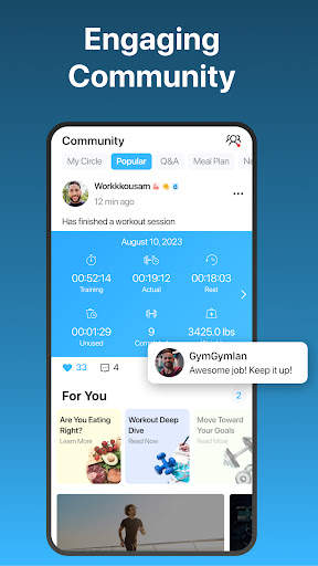 JEFIT Gym Workout Plan Tracker screenshot 8