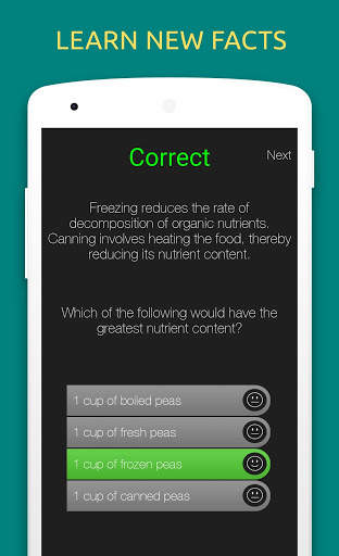 Nutrition and Diet Quiz: Test Your Knowledge screenshot 3
