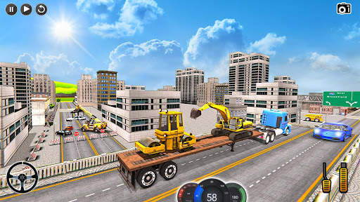 City Road Construction Sim 3d screenshot 4