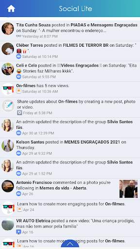 Social Lite screenshot 4