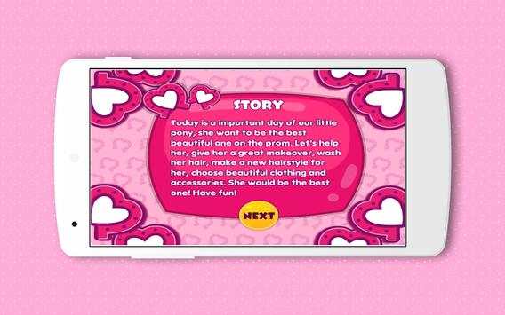 Little Pony Prom Makeup screenshot 2