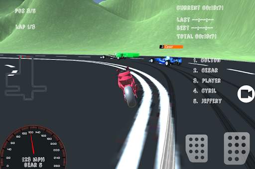 Motorcycle Formula Racing 3D screenshot 2