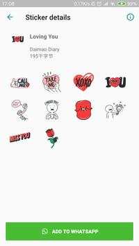 LOVE Pack  New WAStickerApps for WhatsApp screenshot 3