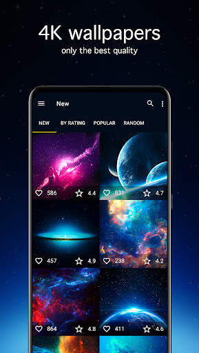 Space Wallpapers 4K screenshot 2