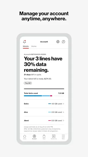 My Verizon screenshot 3