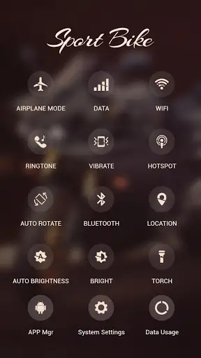 Motorbike APUS Launcher  theme screenshot 3
